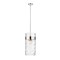 Z-Lite Fontaine 4 Light Pendant, Polished Nickel & Clear 3035P12-PN - alternate 1
